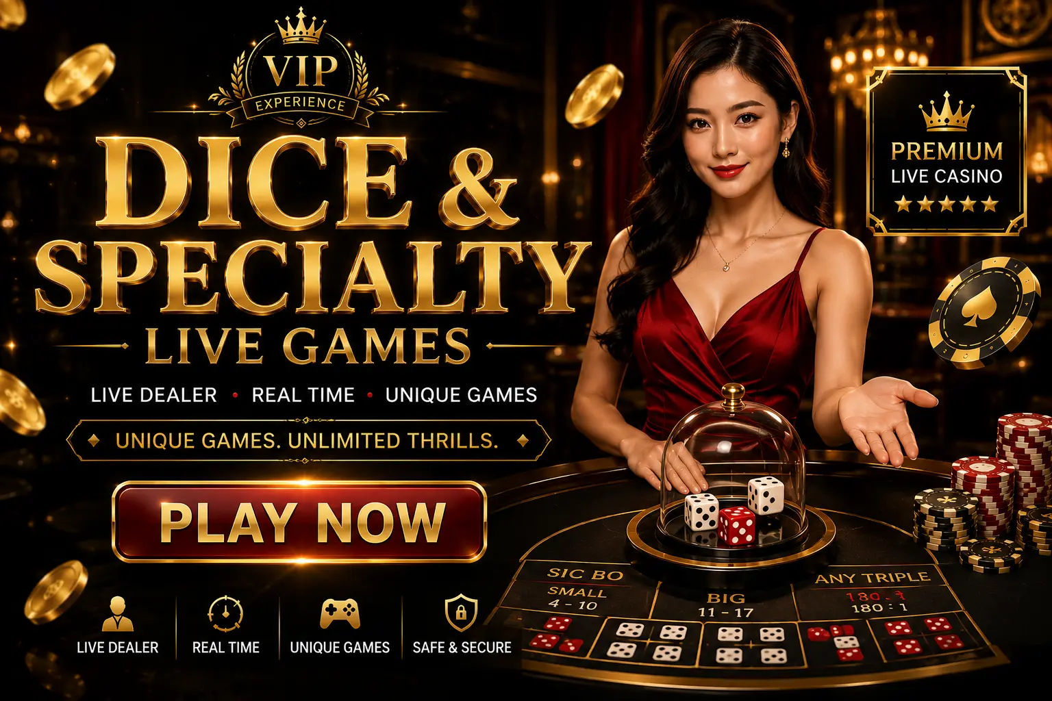 Dice & Specialty Live Games