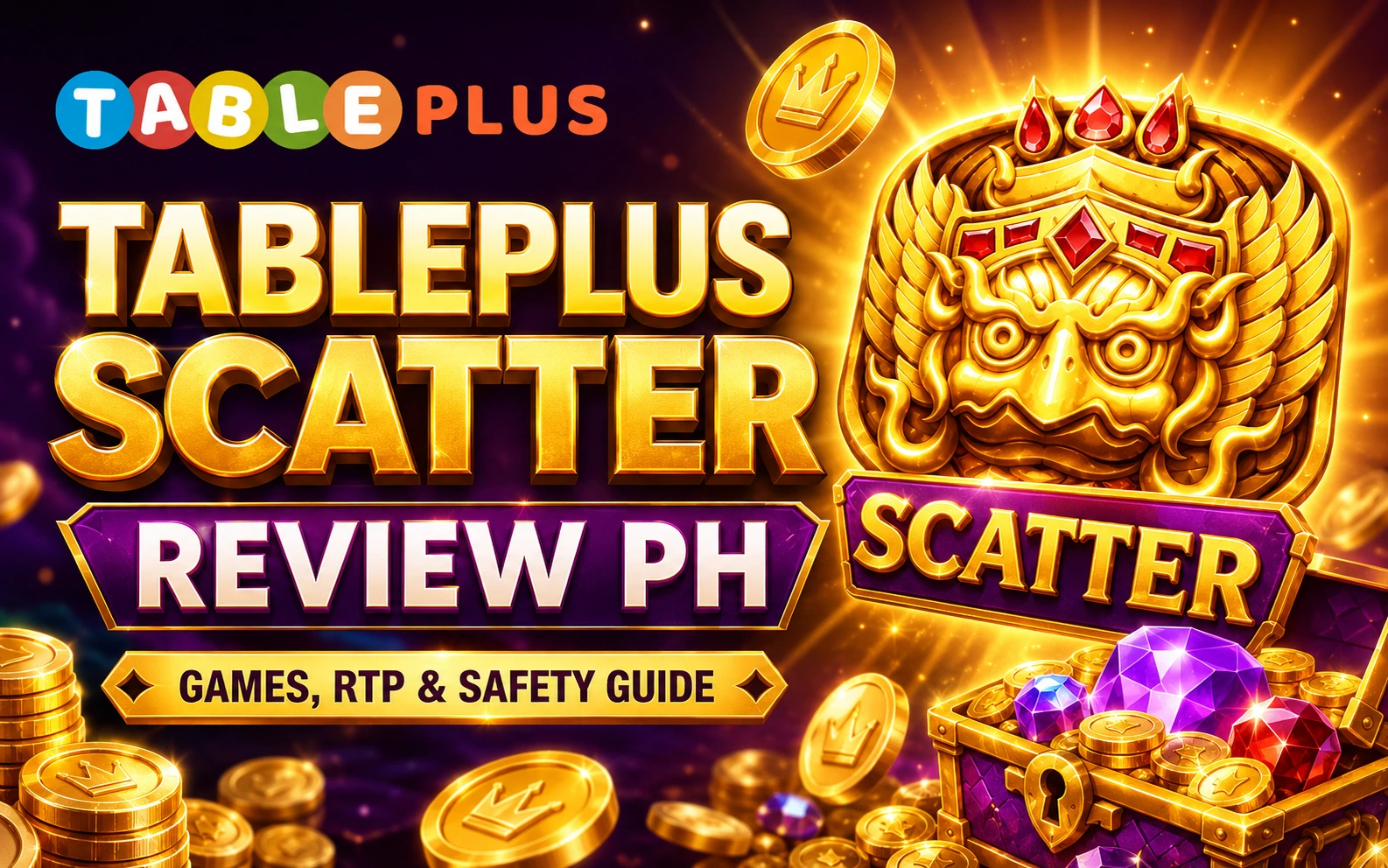 TablePlus Scatter Review PH Games, RTP & Safety Guide